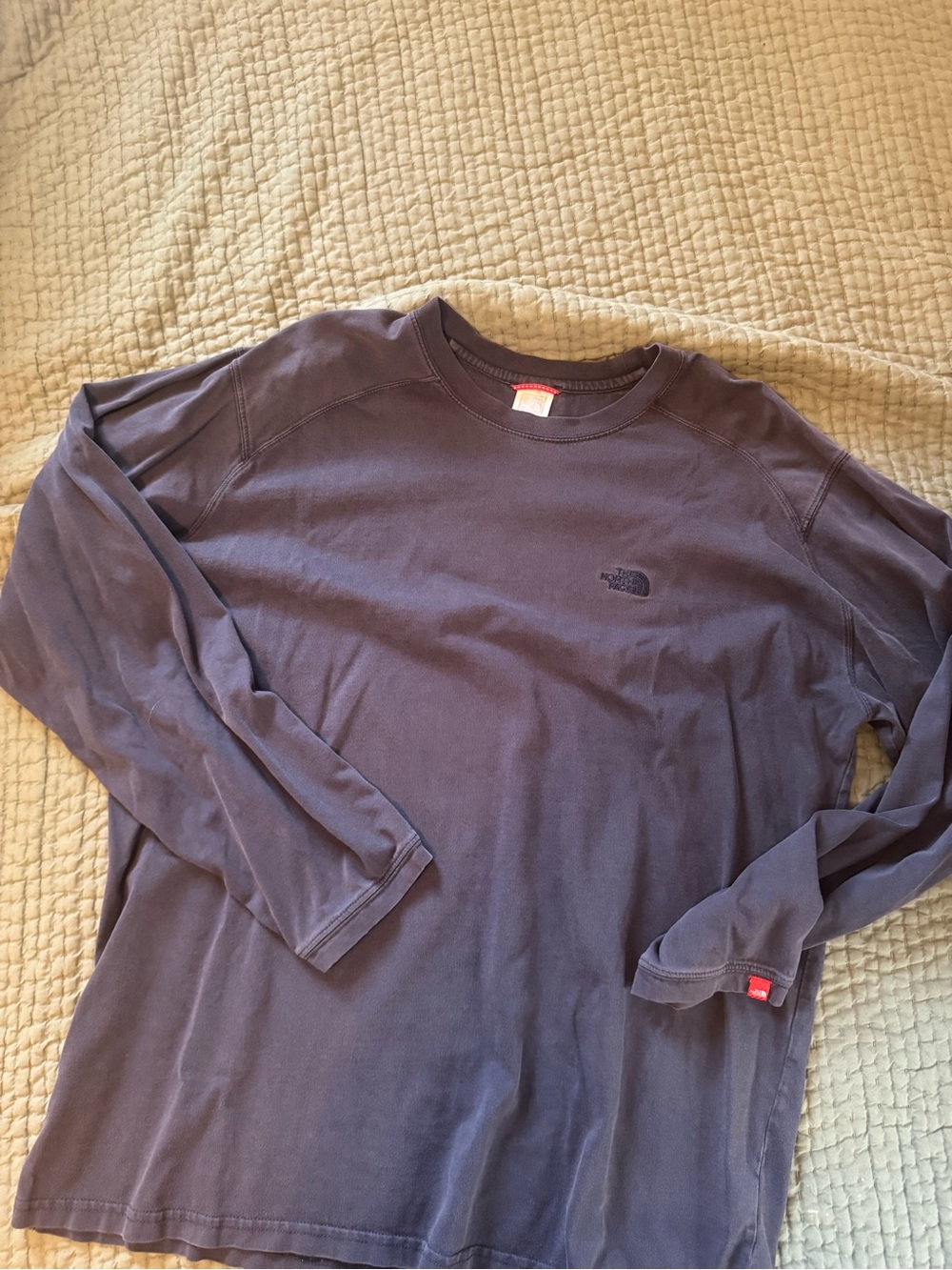 The North Face Long Sleeve Crew Shirt - Dark Blue